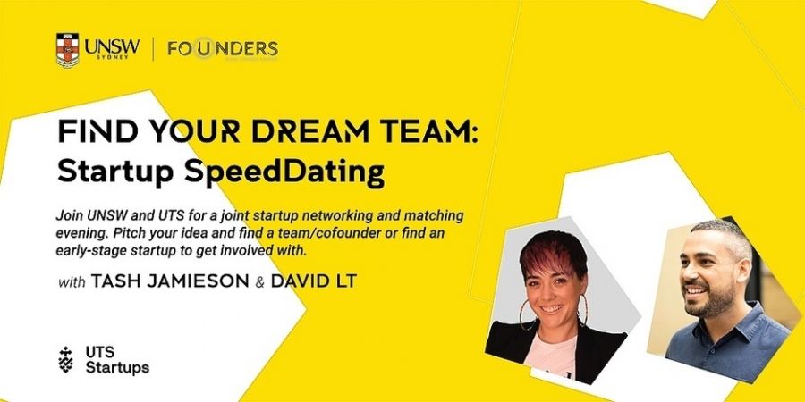 Startup Team Speed-Dating: Find a Team/Co-Founder